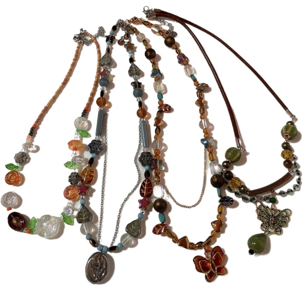Fashion Bead Bohemia Necklace  - đánh giá và giá Y2K Ethnic Fashion