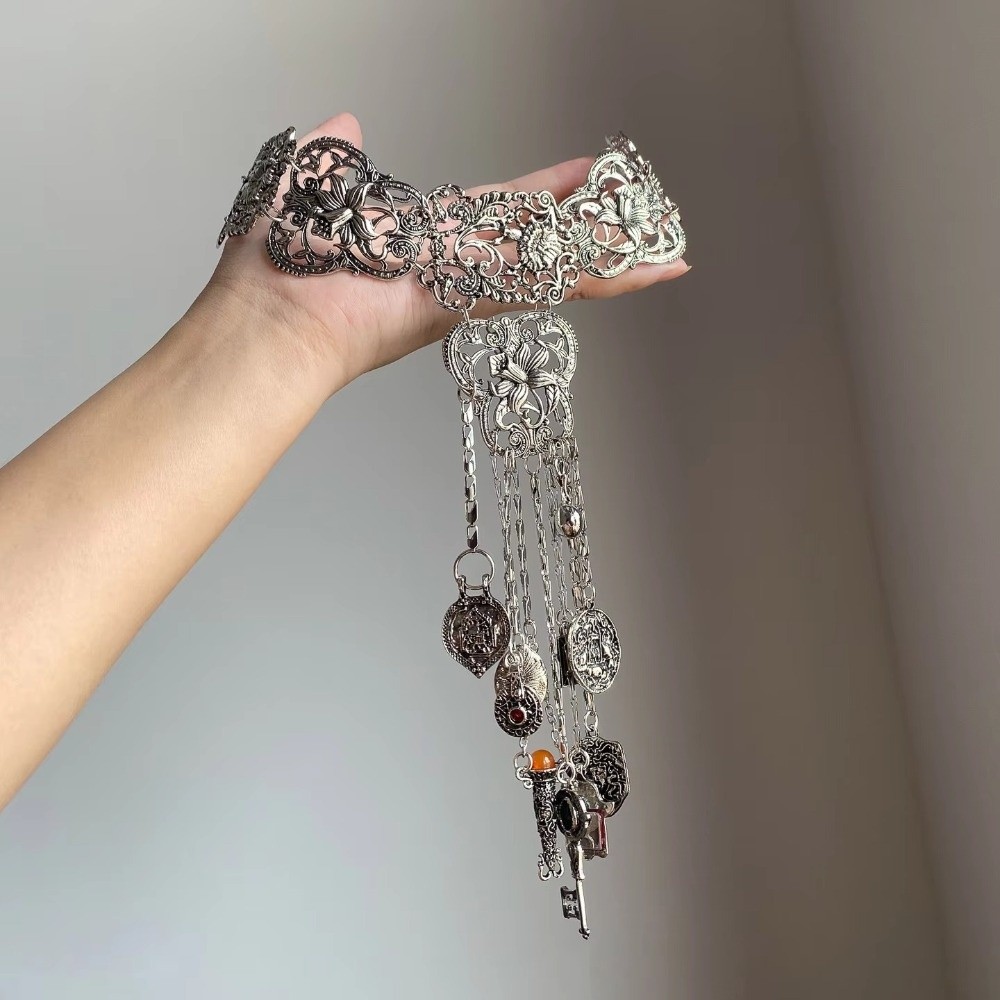 Retro Long Bohemian Necklace E - đánh giá và giá Y2K Ethnic Fashion