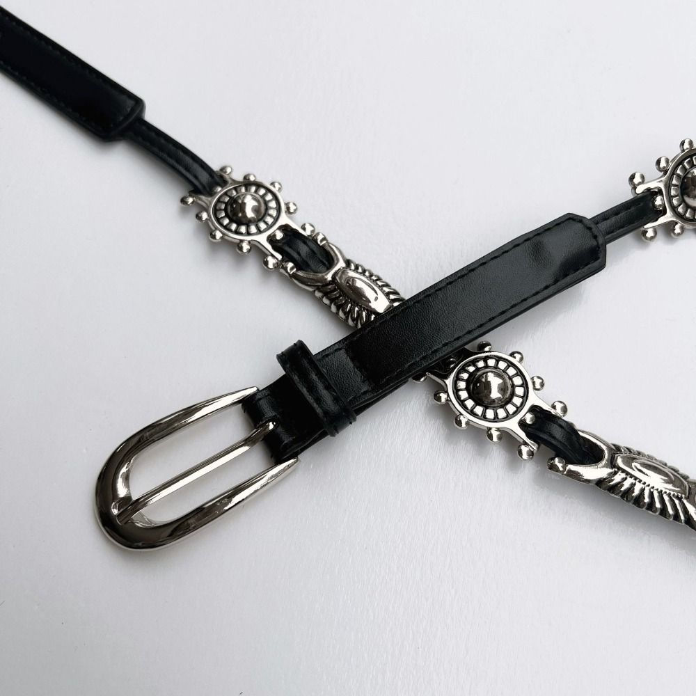 Fashion Y2K Metal Carved Belts - đánh giá và giá Y2K Ethnic Fashion