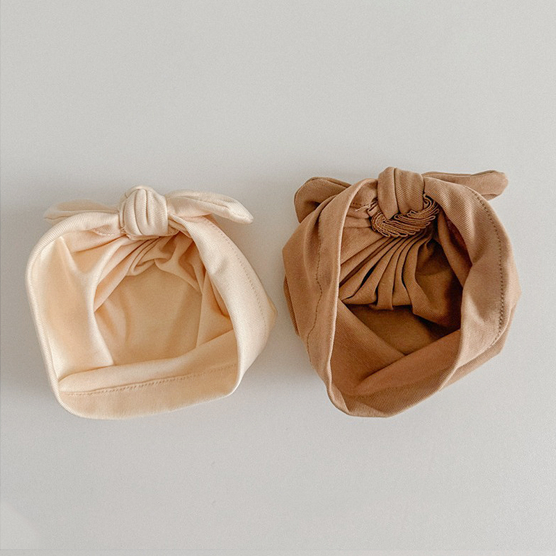 Solid Color Baby Turban Cap Pu - đánh giá và giá Ethnic Fashion India