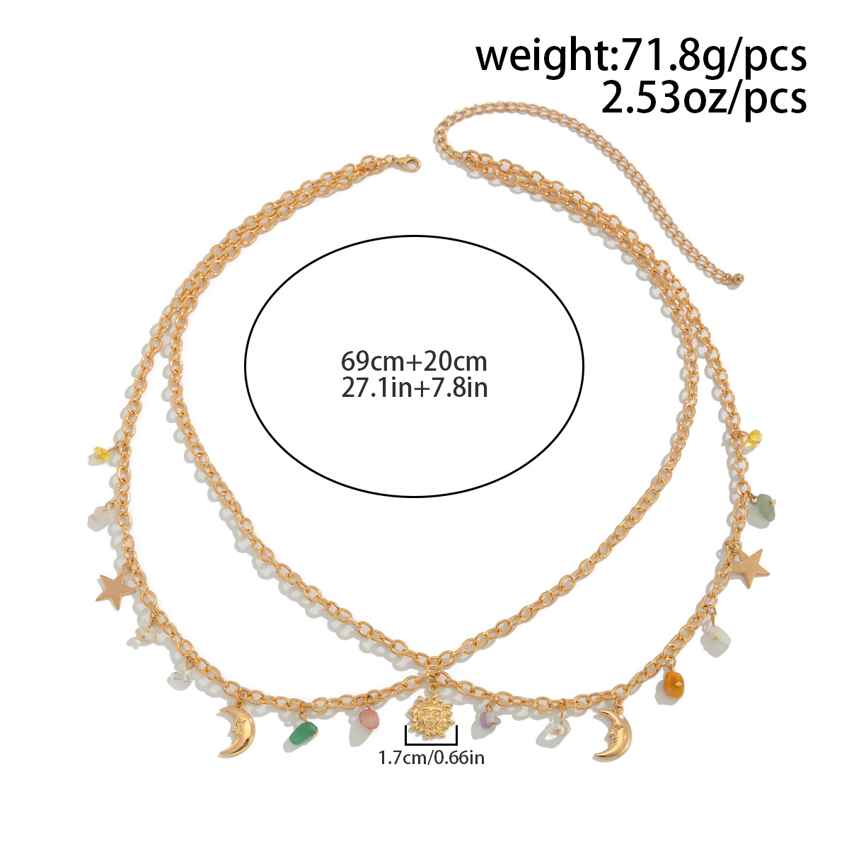 Boho Star Moon Sun Pendant Wai - đánh giá và giá Ethnic Fashion Girls