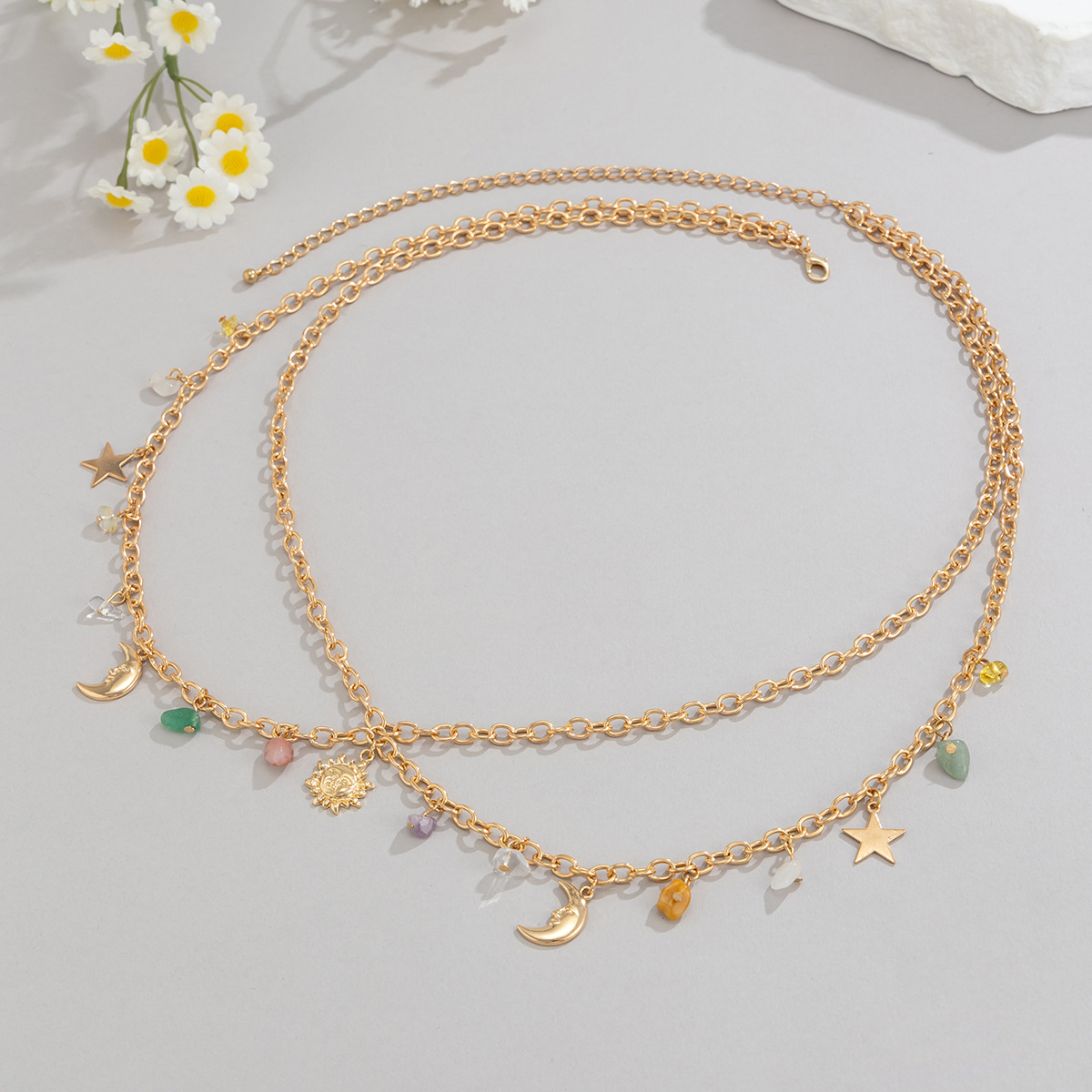 Boho Star Moon Sun Pendant Wai - đánh giá và giá Ethnic Fashion Girls