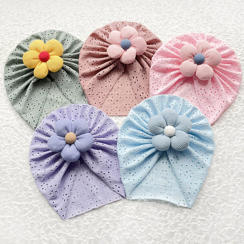 3D Flower Baby Turban Cap Summ - đánh giá và giá Ethnic Fashion India