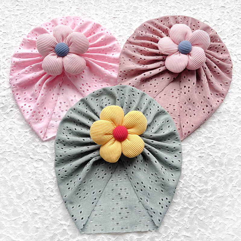 3D Flower Baby Turban Cap Summ - đánh giá và giá Ethnic Fashion India