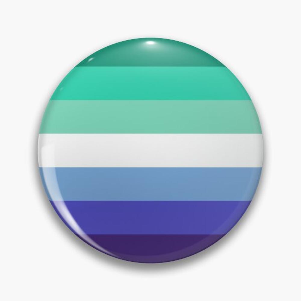 MLM Gay Pride Flag Pin Buttons - đánh giá và giá Ethnic Modern Fashion