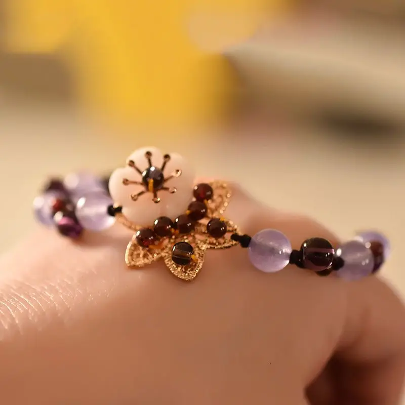 Chinese Crystal Mori Bracelet  - đánh giá và giá Ethnic Fashion Girls