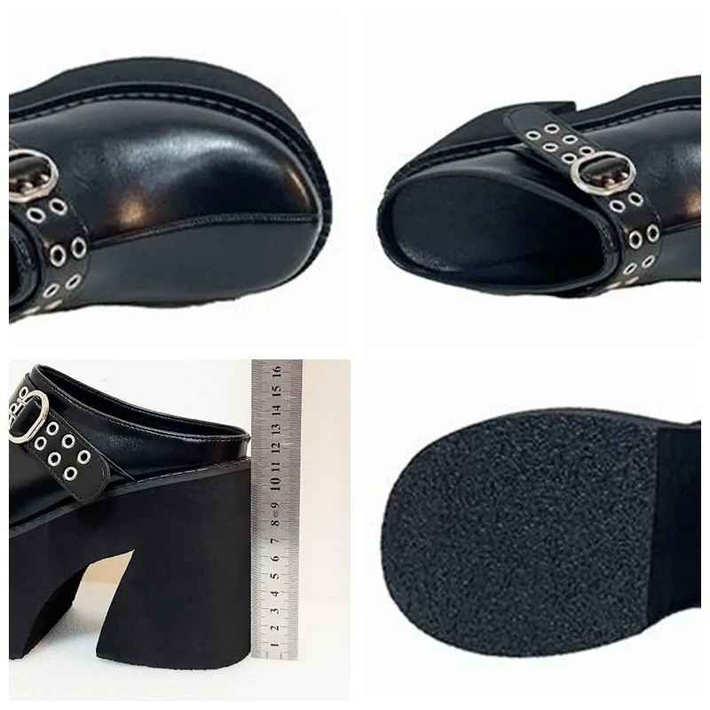 11cm PU Leather Flats Women Fa - đánh giá và giá Ethnic Modern Fashion