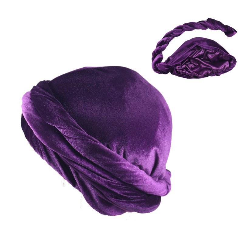 Solid Color Men's Velvet Head  - đánh giá và giá Ethnic Fashion Designers