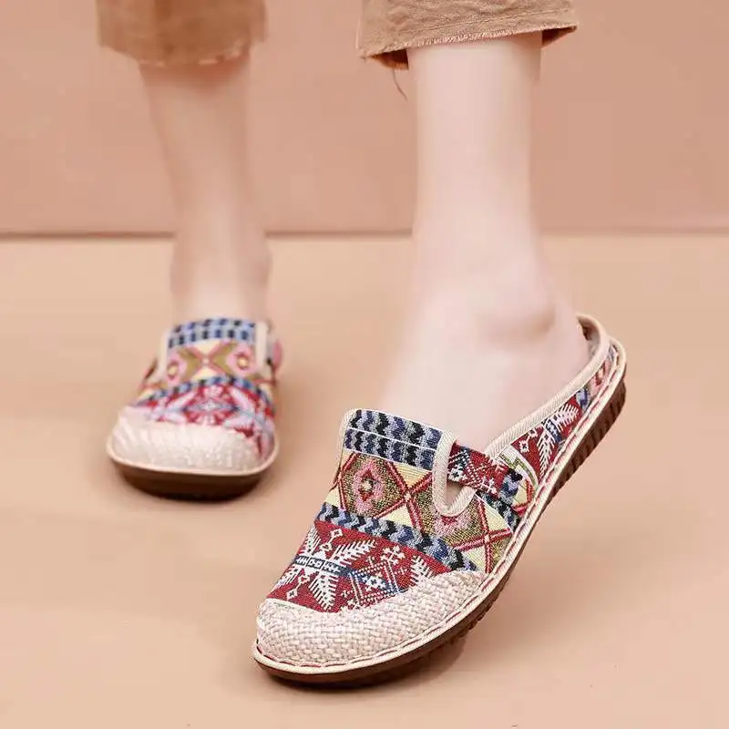 Womens Ethnic Style Slippers F - đánh giá và giá Ethnic Fashion Walk