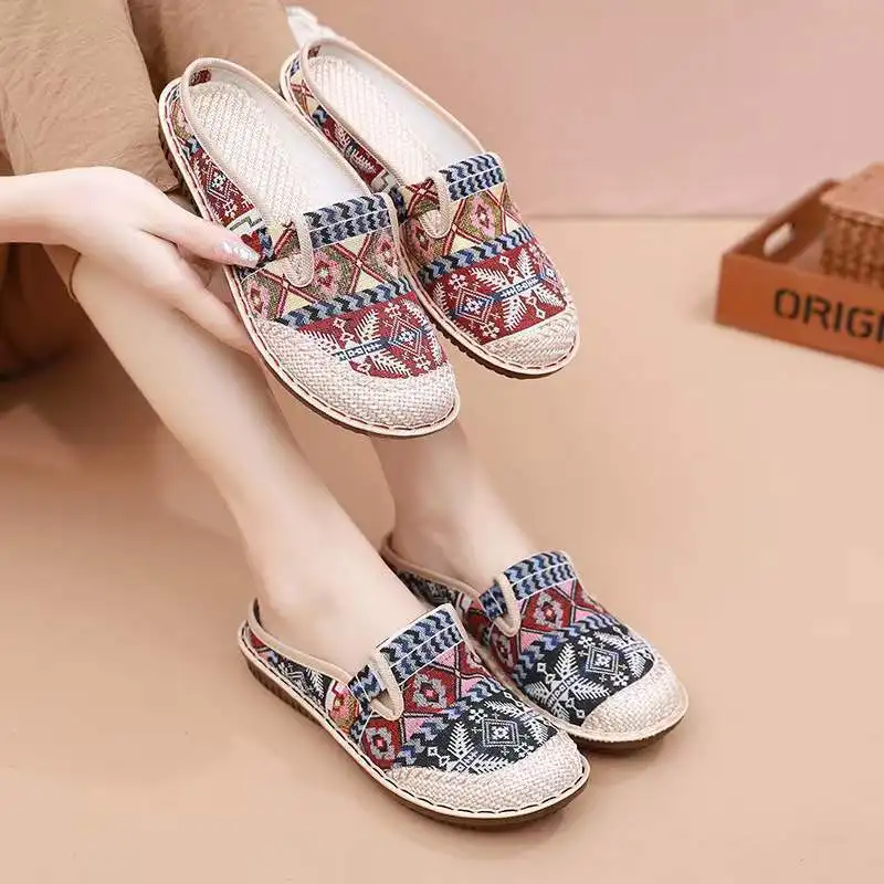 Womens Ethnic Style Slippers F - đánh giá và giá Ethnic Fashion Walk