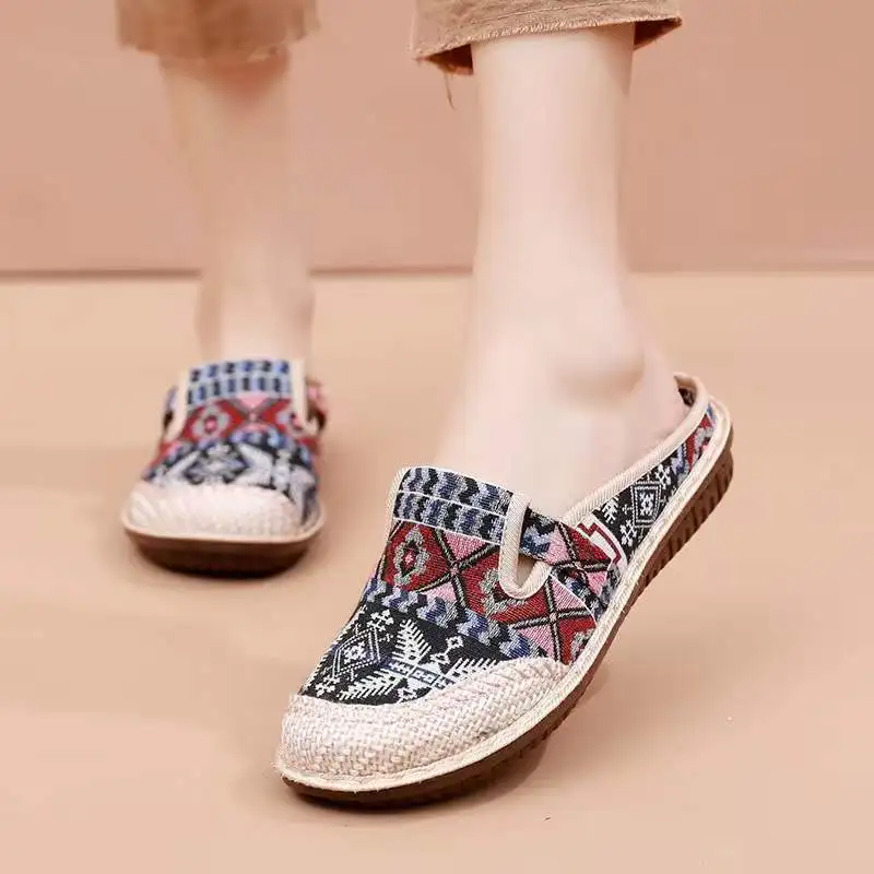 Womens Ethnic Style Slippers F - đánh giá và giá Ethnic Fashion Walk