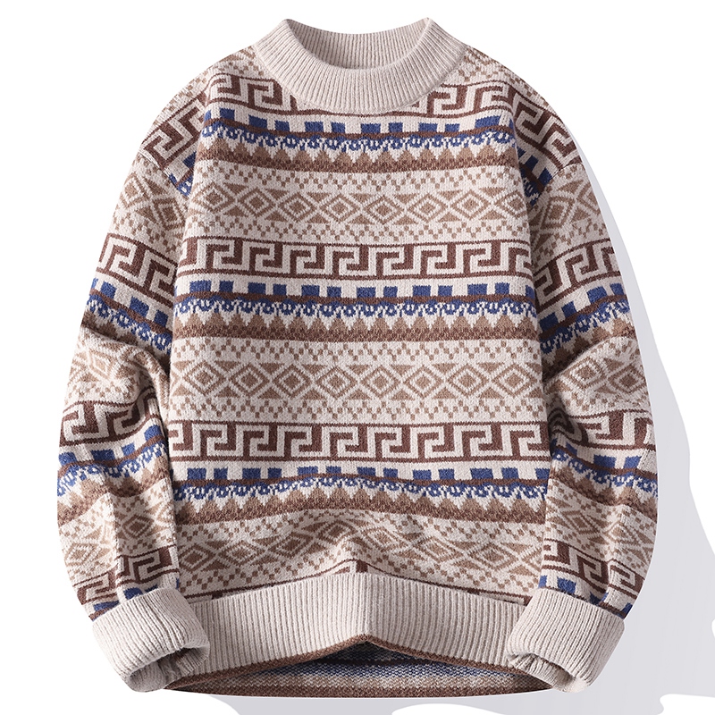 Trendy Men's Round Neck Sweate - đánh giá và giá Fashion Ethnic Wear For Men