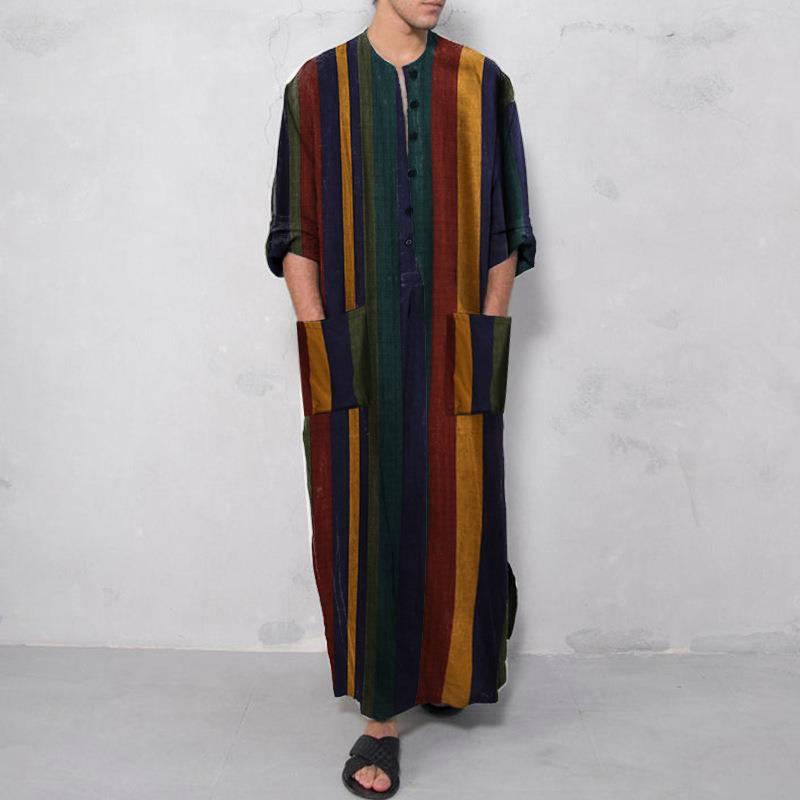 Printed Long Mens Shirt with a - đánh giá và giá Fashion Ethnic Wear For Men